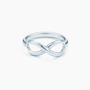 Sterling Silver Tiffany & Co. Infinity Ring